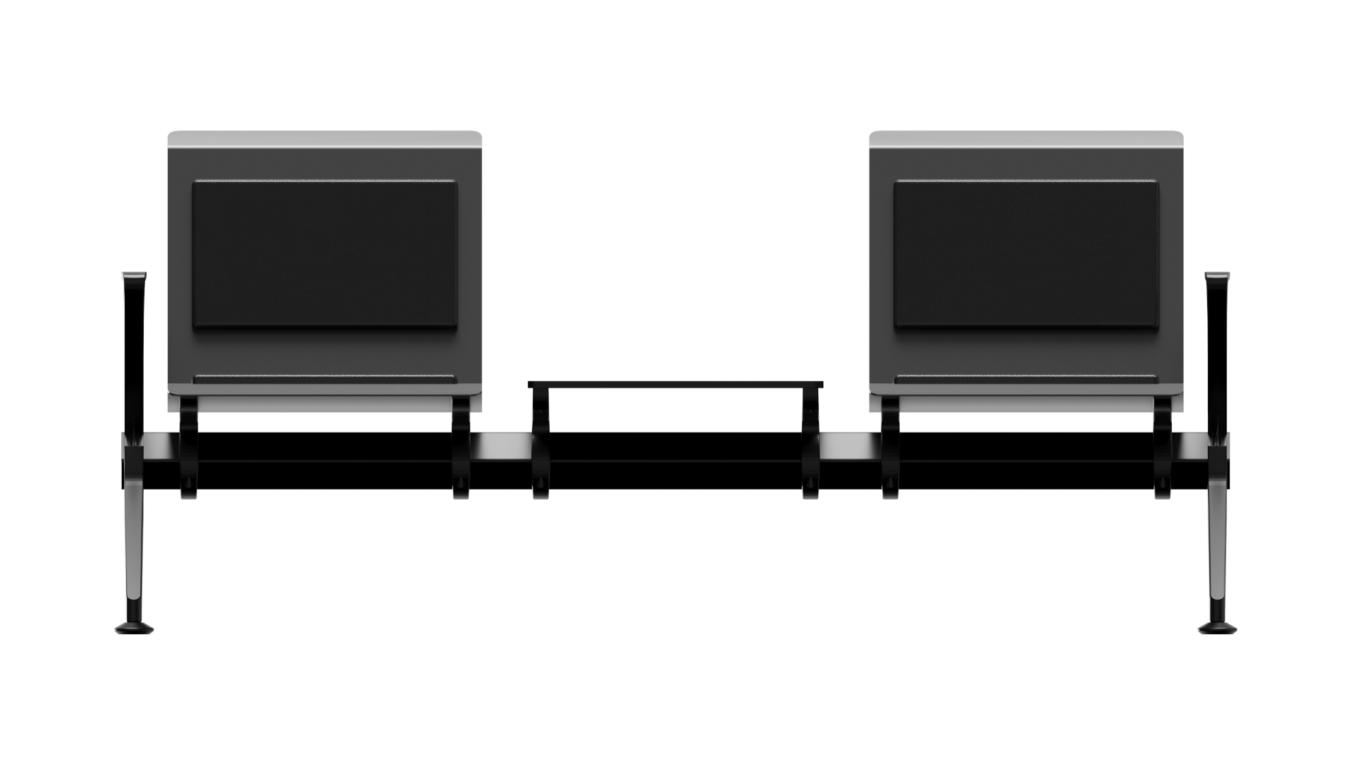 FERRGIO İkili Kollu Bekleme Koltuğu | Ergonomik Terminal Bankı | Gasell