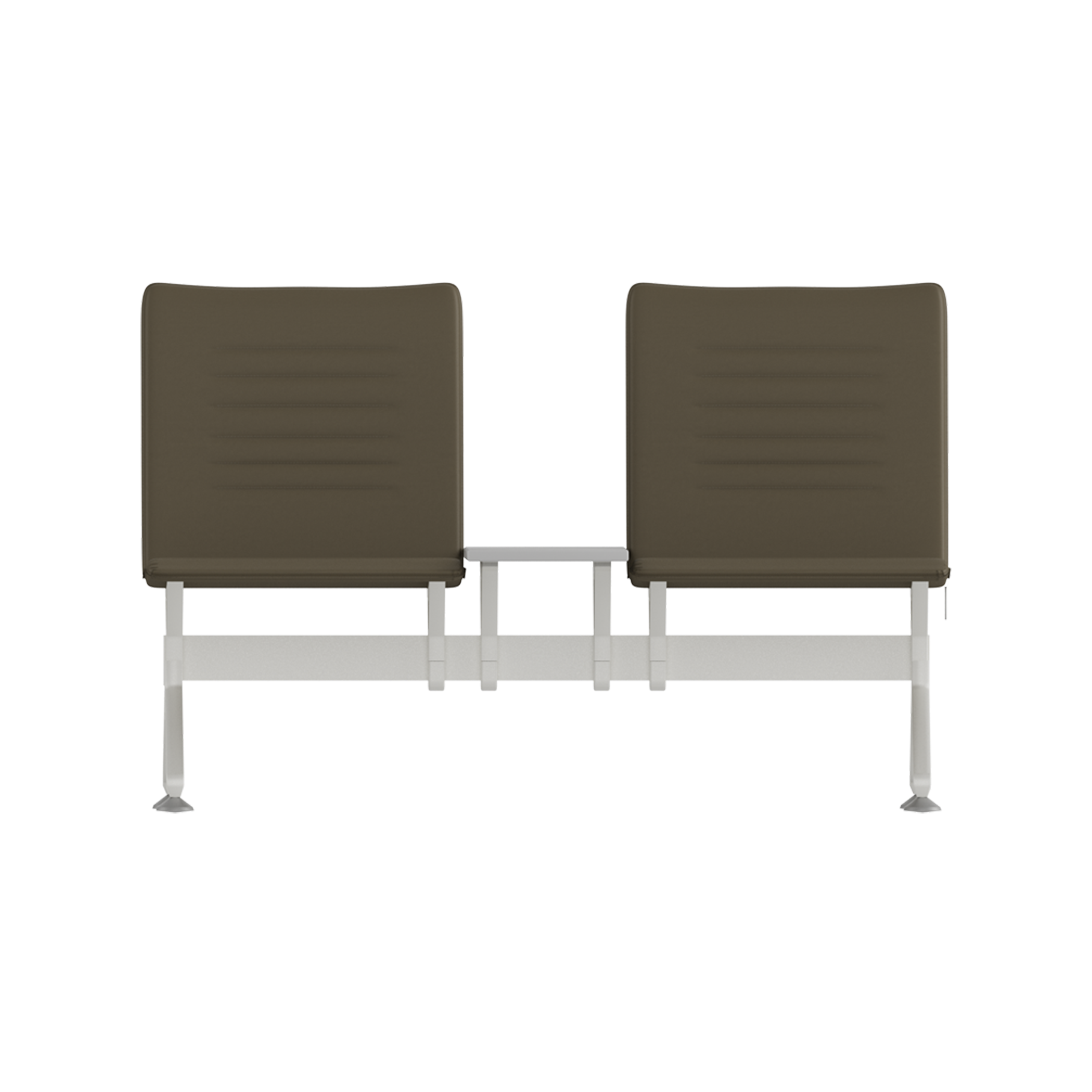 Hub İkili Kolsuz Orta Sehpalı Bekleme Koltuğu