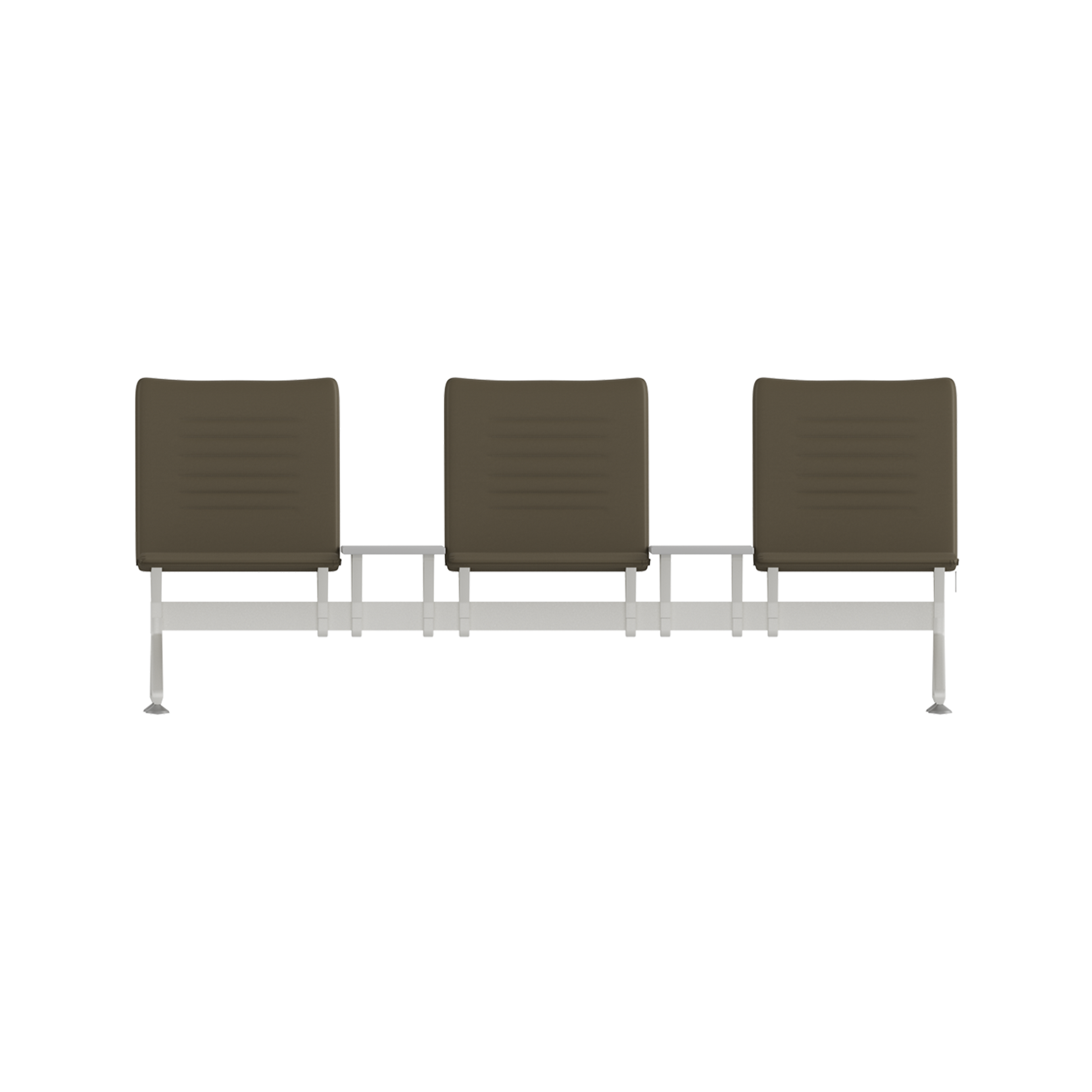 Hub Üçlü Kolsuz Orta Sehpalı Bekleme Koltuğu