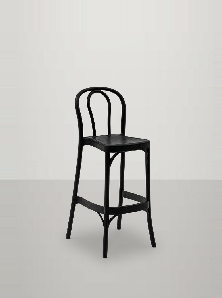 Sora Bar Sandalyesi 75 cm | İstiflenebilir Bentwood Bar Sandalyesi | Gasell