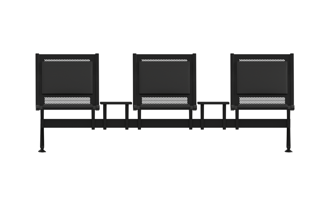 STEEL SOFT Üçlü Kenar Çift Sehpalı Kollu | Gasell