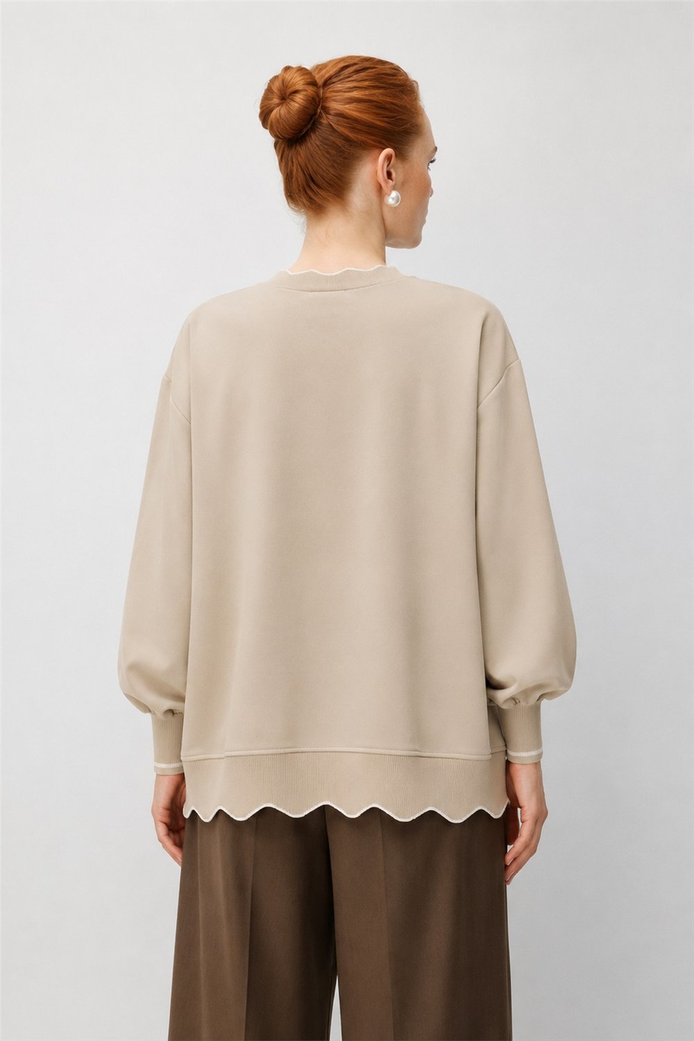 Ghisa 3630T4304 Kadın Bisiklet Yaka Tunik