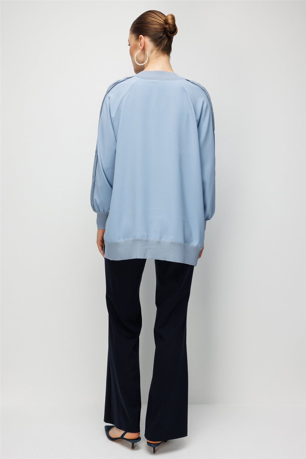 Ghisa 3630T4321 Kadın Mavi Tunik