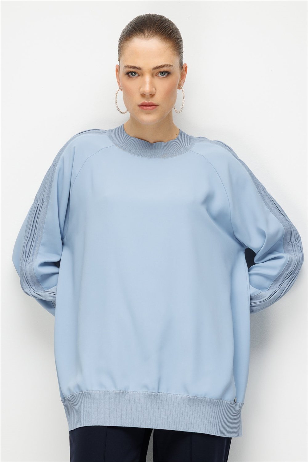 Ghisa 3630T4321 Kadın Mavi Tunik