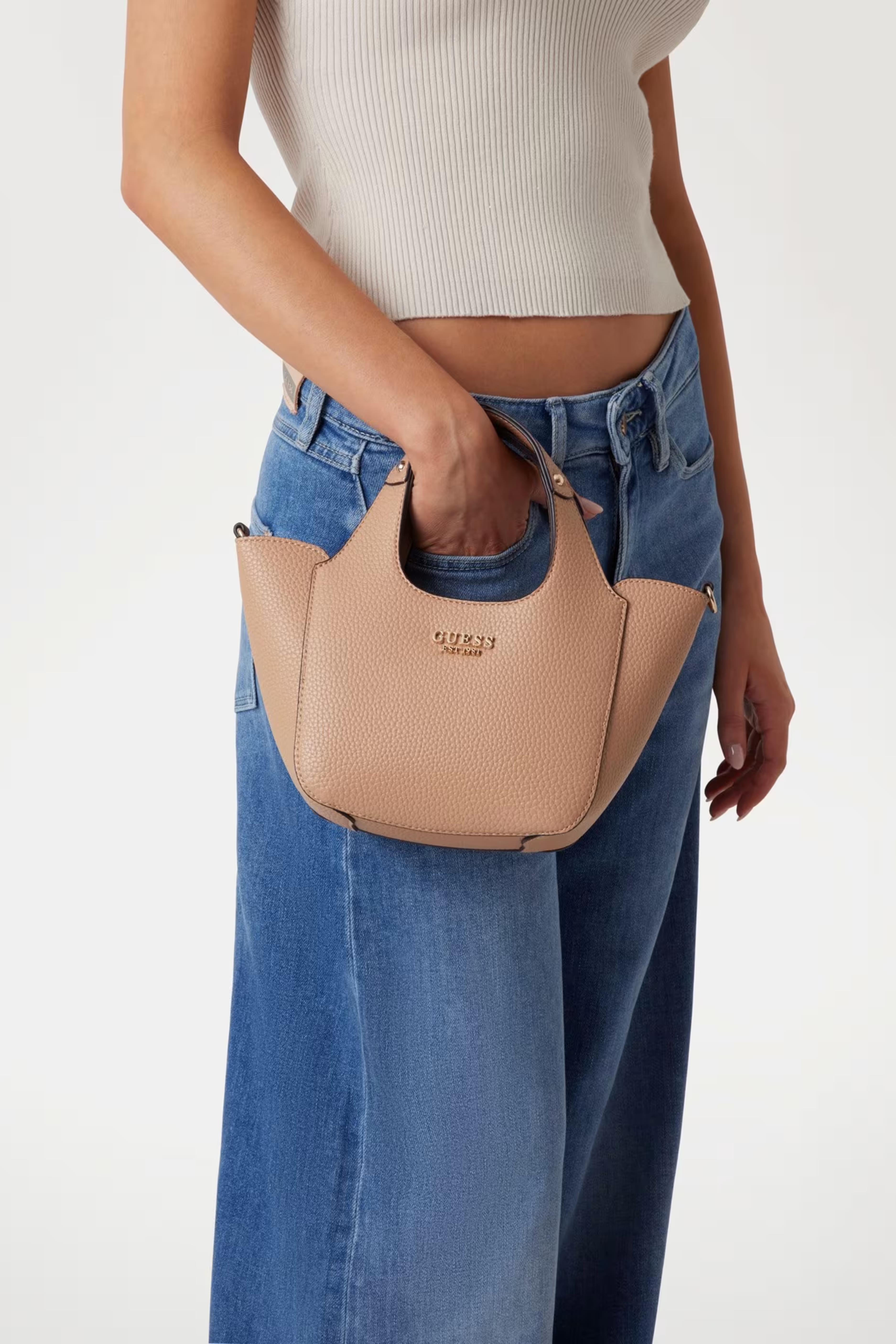 Guess 4075 Kadın Helina Portföy Çantalı Shopper Çanta