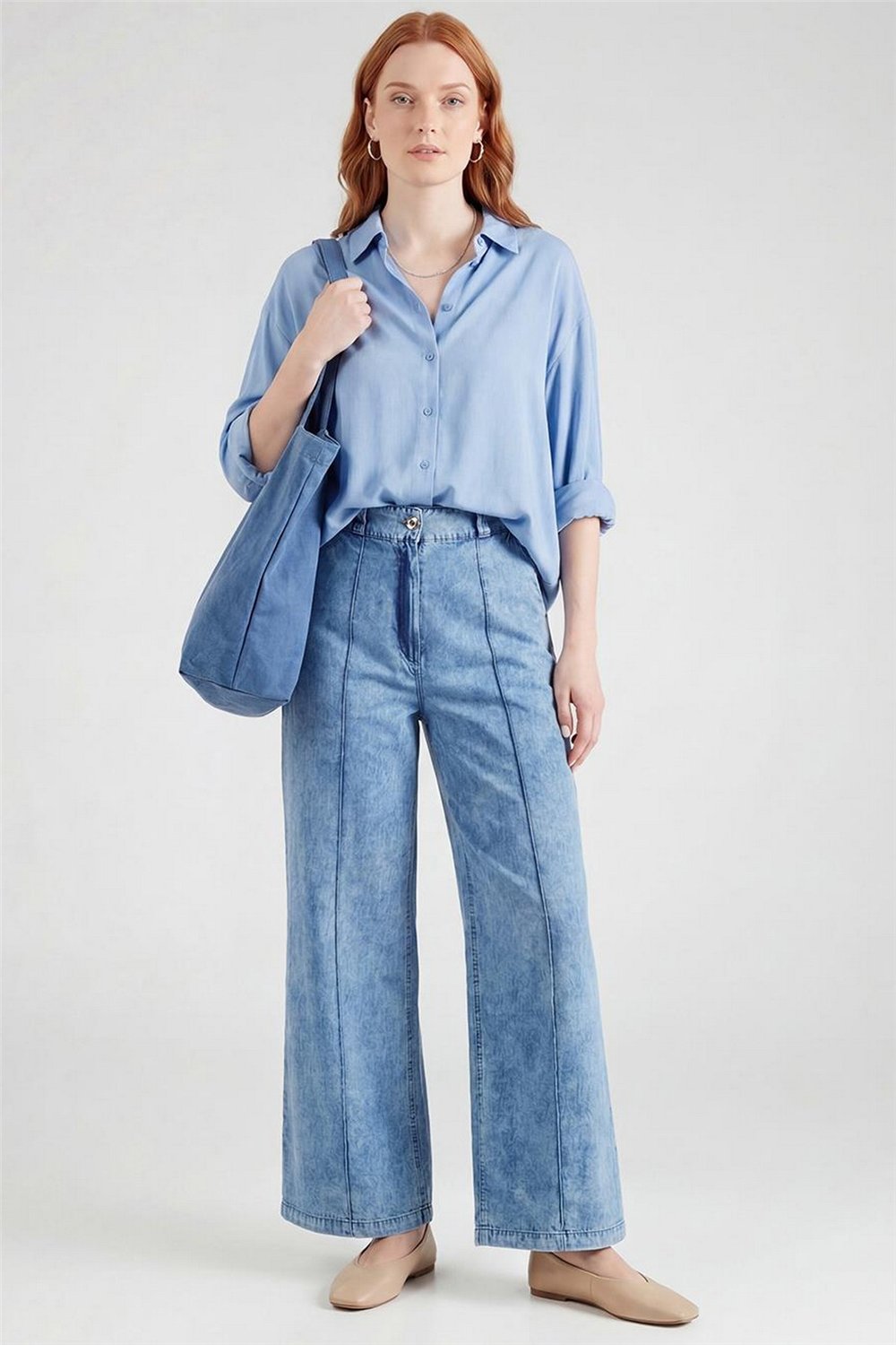 Kayra KA-B26-19101 Kadın Denim Pantolon