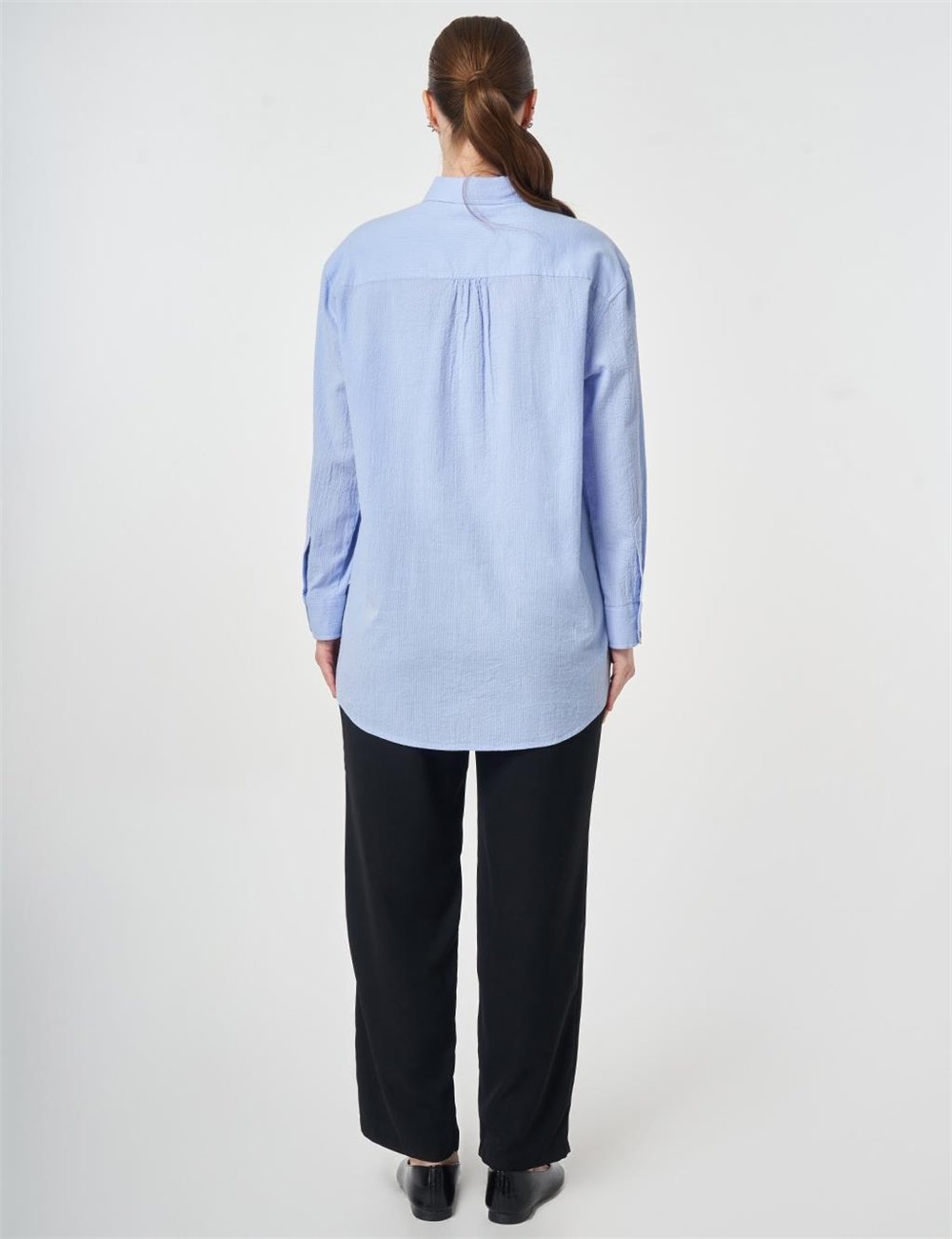 Kayra KA-B26-21121 Kadın Düz Tunik