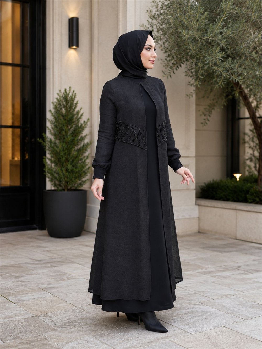 Nihle 5220 Kadın Abaya