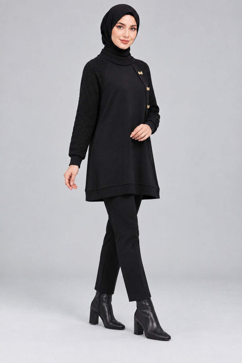 Seçil 10002621711016 Kadın Triko Tunik