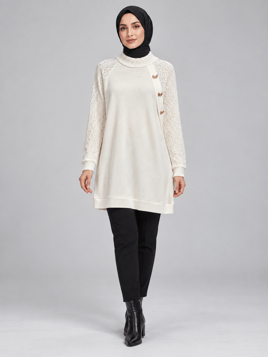 Seçil 10002621711016 Kadın Triko Tunik