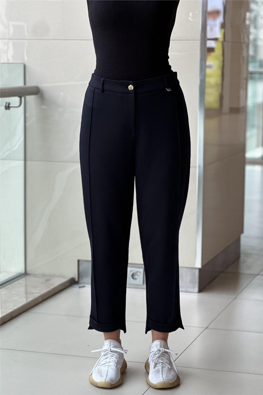 Sentez SZ-5601 Kadın Newyork Duble Paça Pantolon