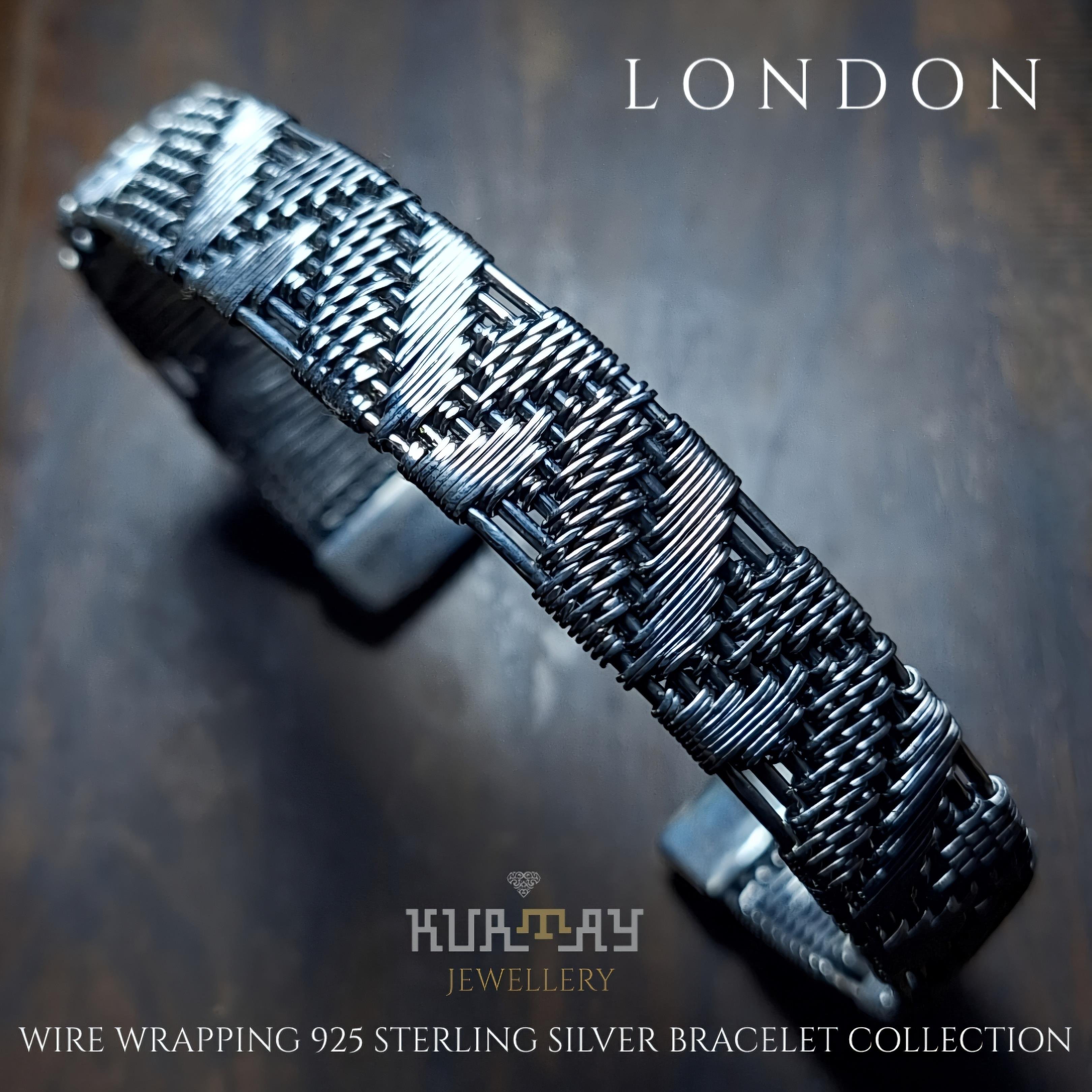 LONDON 925 STERLING SILVER BRACELET