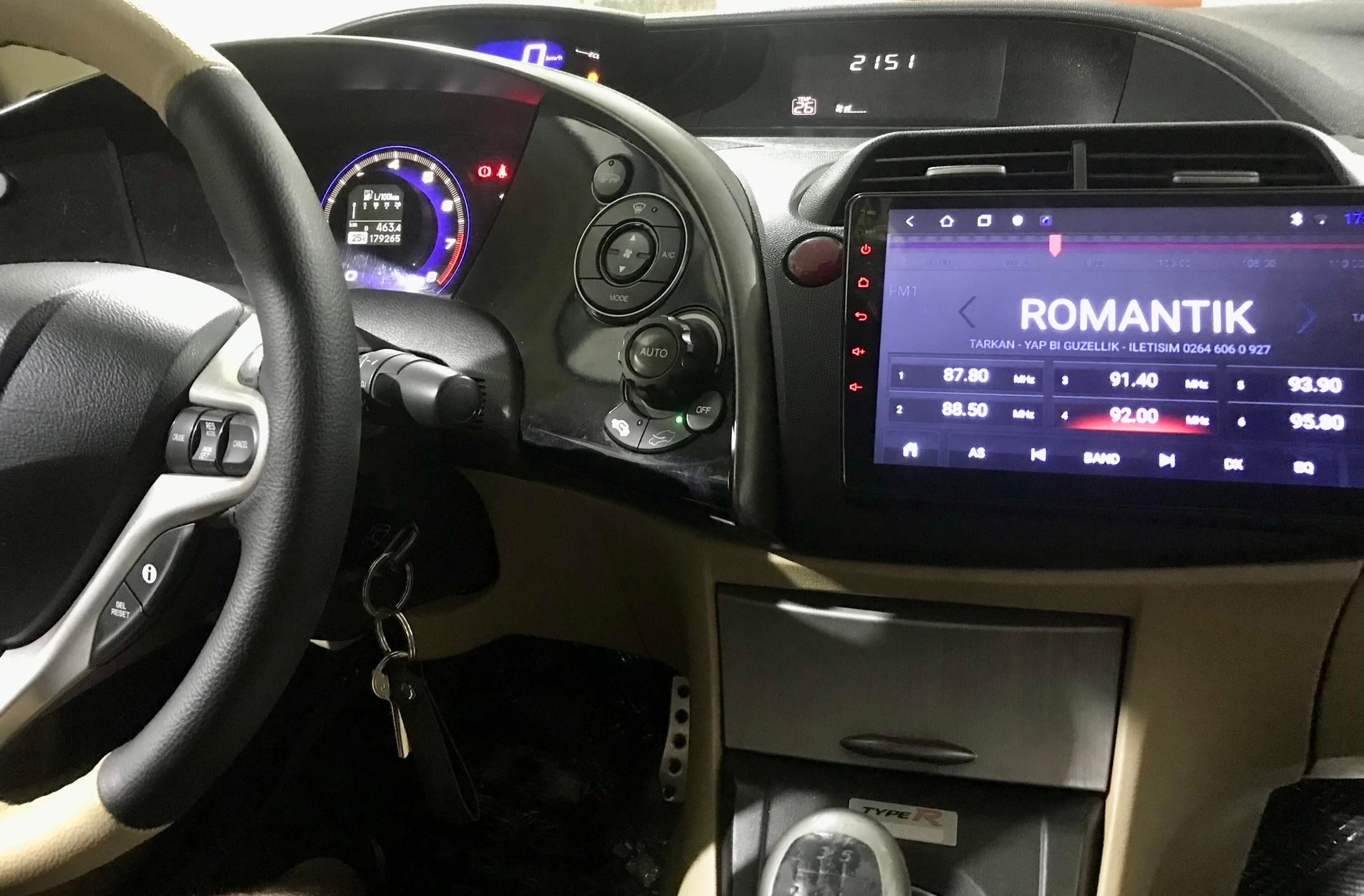 HONDA CIVIC HB NOVA UYUMLU ANDROID MULTİMEDYA (2008-12)