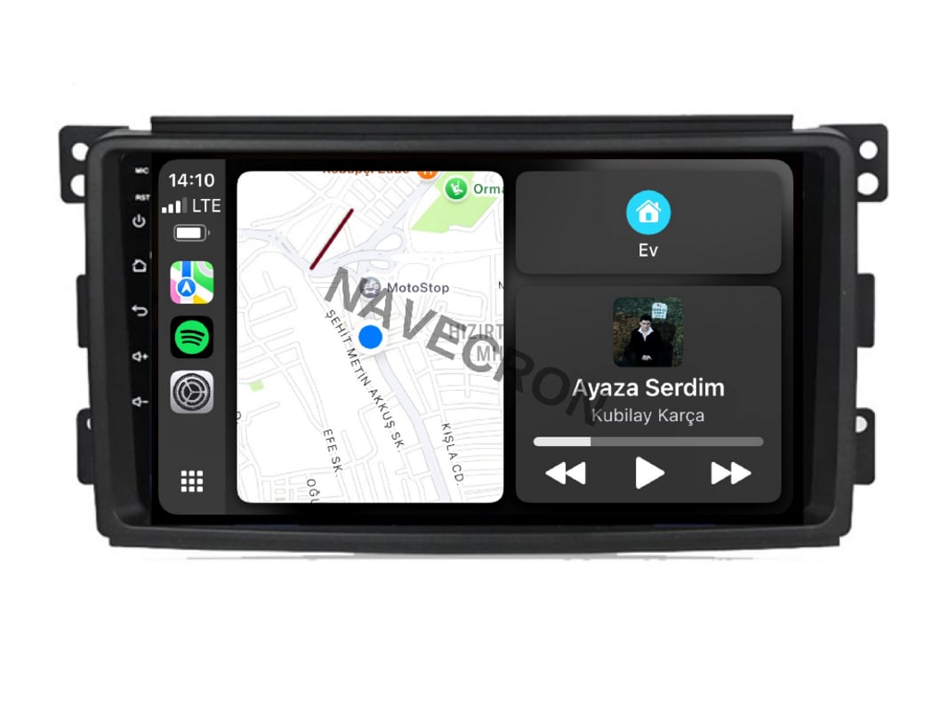 SMART FORTWO 4/64 UYUMLU ANDROID MULTİMEDYA (2008-10)