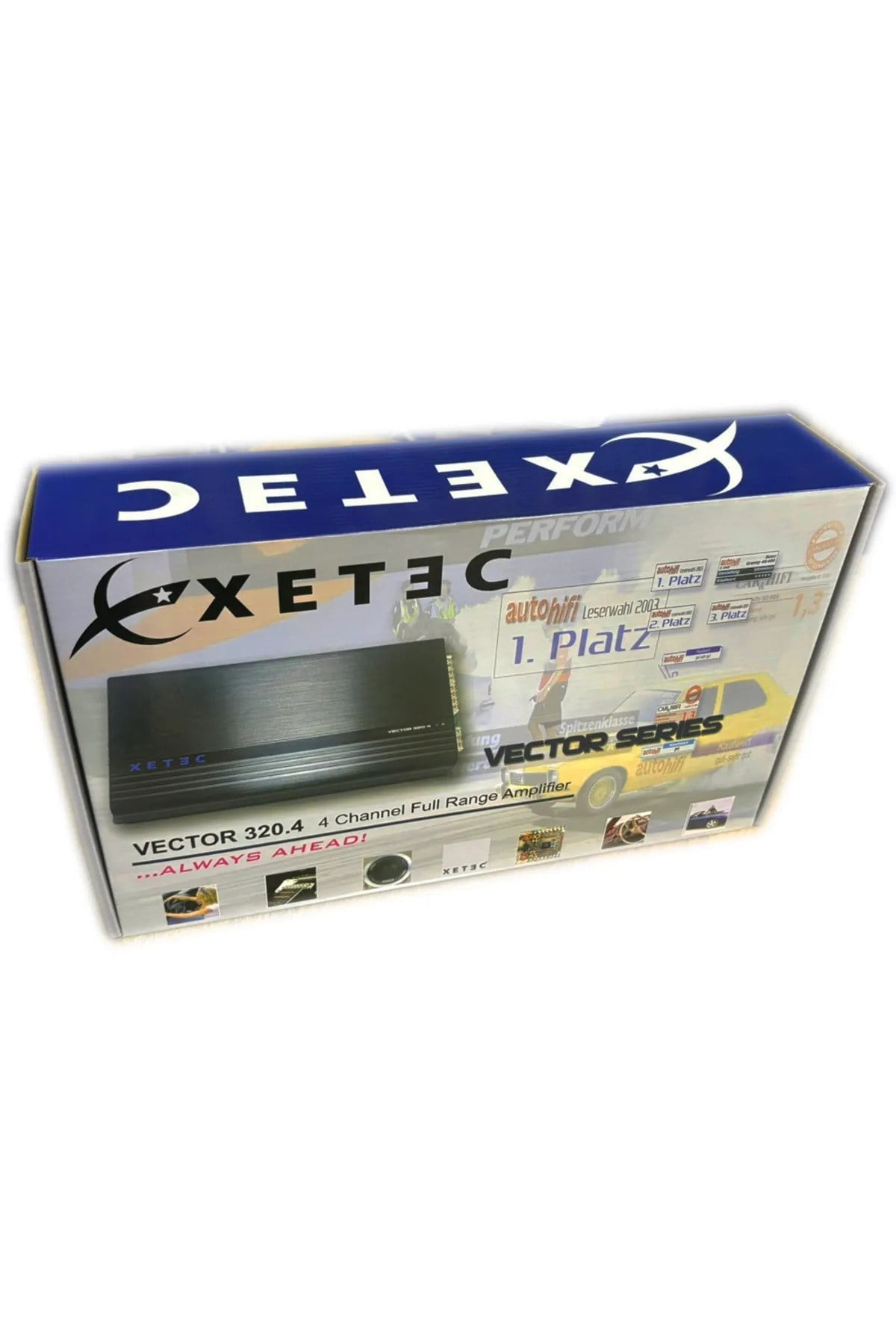XETEC VECTOR 320.4 4 KANAL AMFİ 4ohmx80RMS