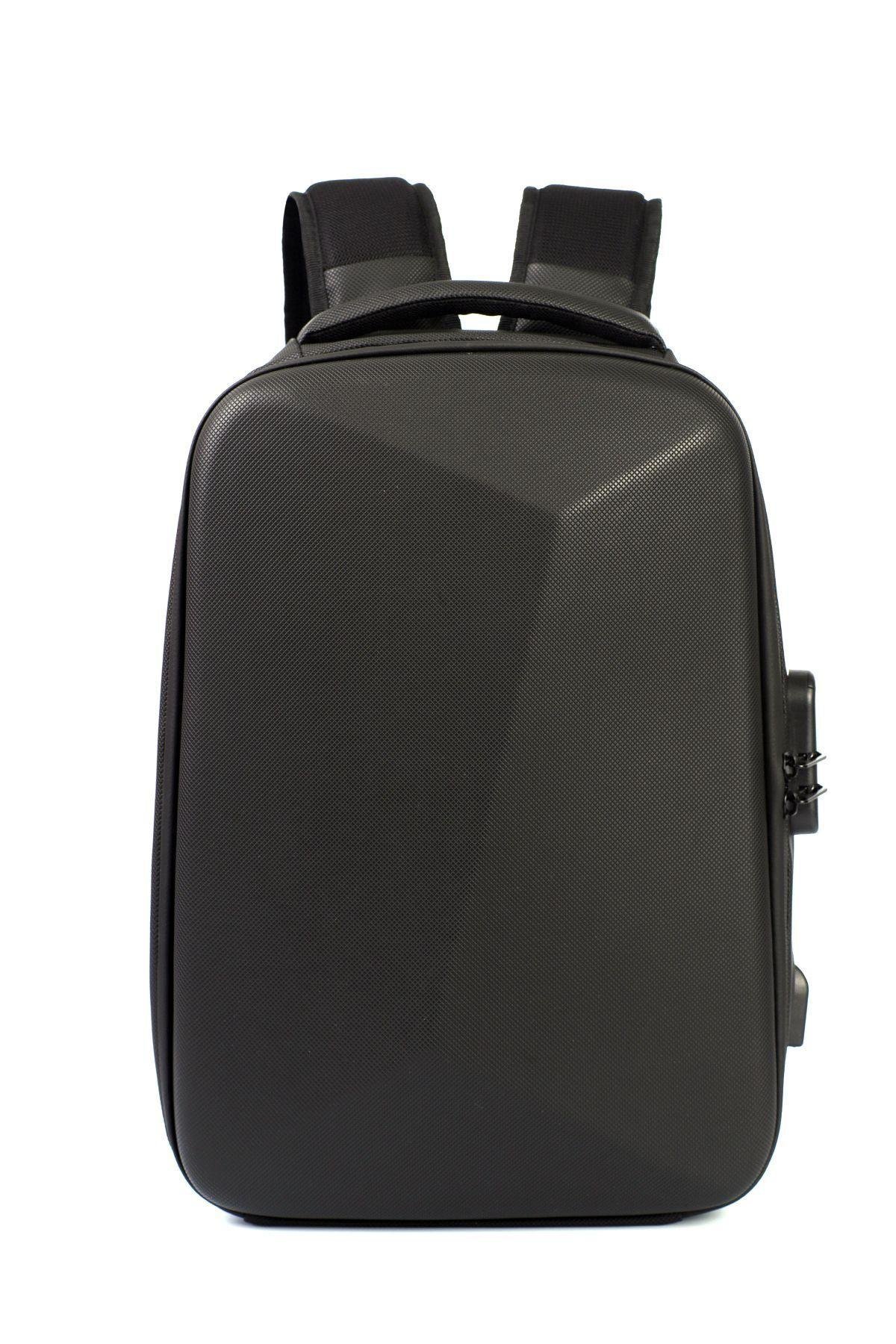 Unisex Şifre Kilitli Usb Bağlantılı Laptop&Tablet Gözlü Sırt Çantası GN042066DKM