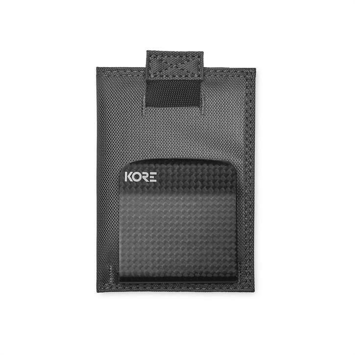 KORE İnce Taktikal Cüzdan + Carbon Fiber Para Klipsi