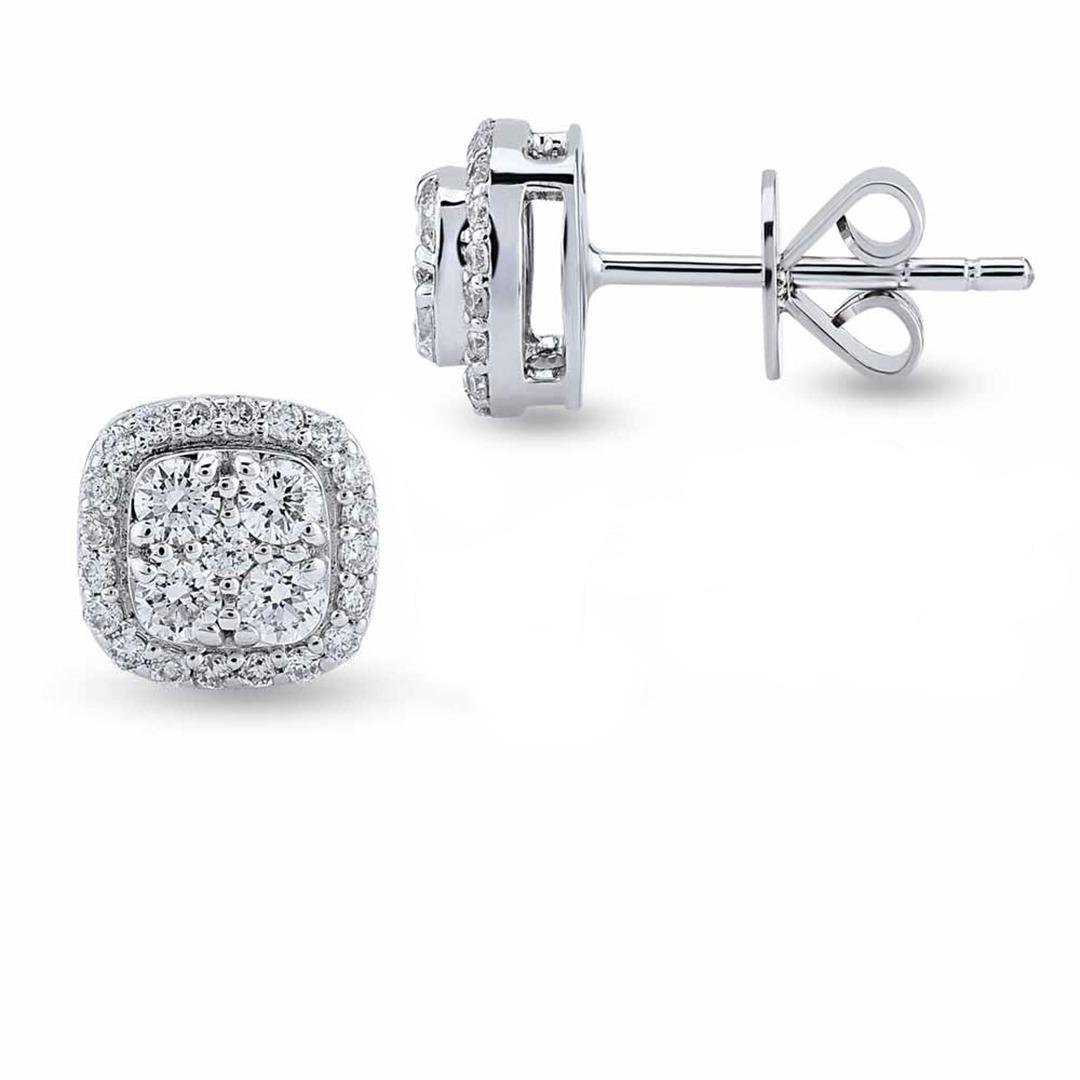 0.46 Karat Tasarım Küpe