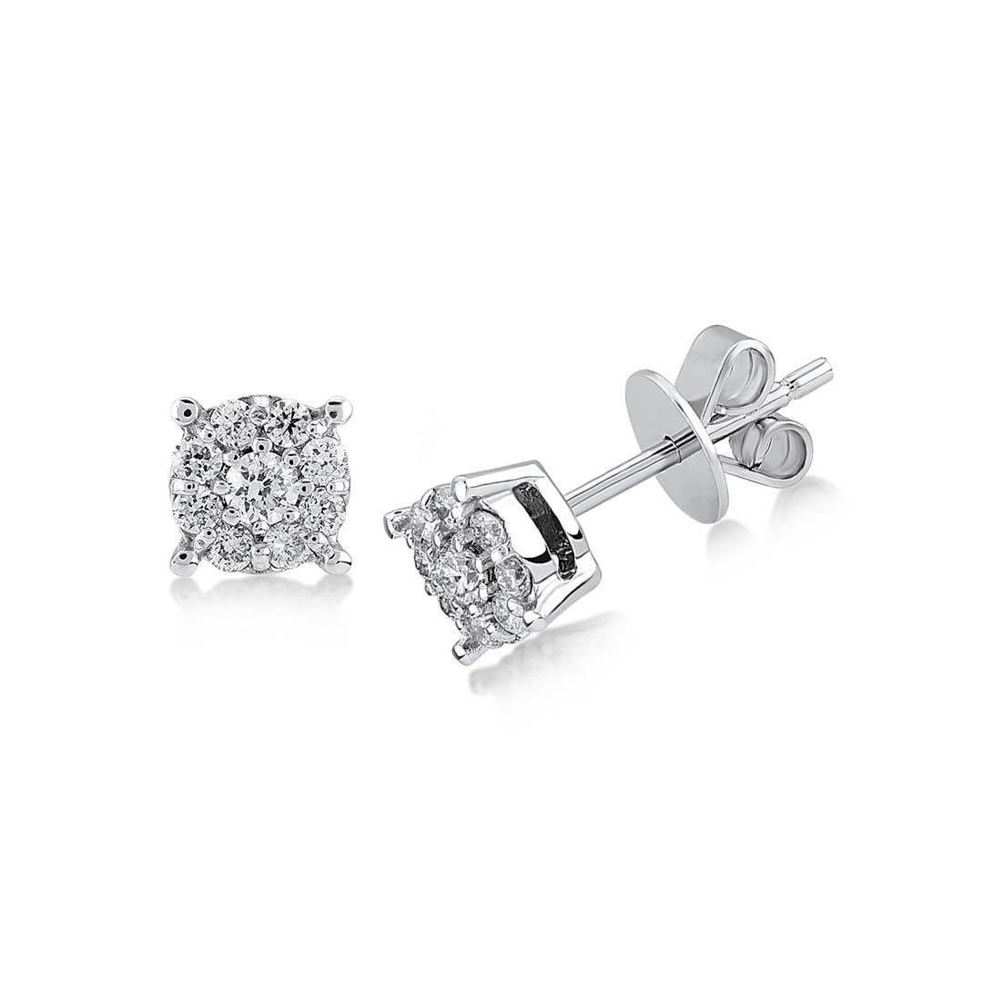 0.20 Karat Fleur Küpe