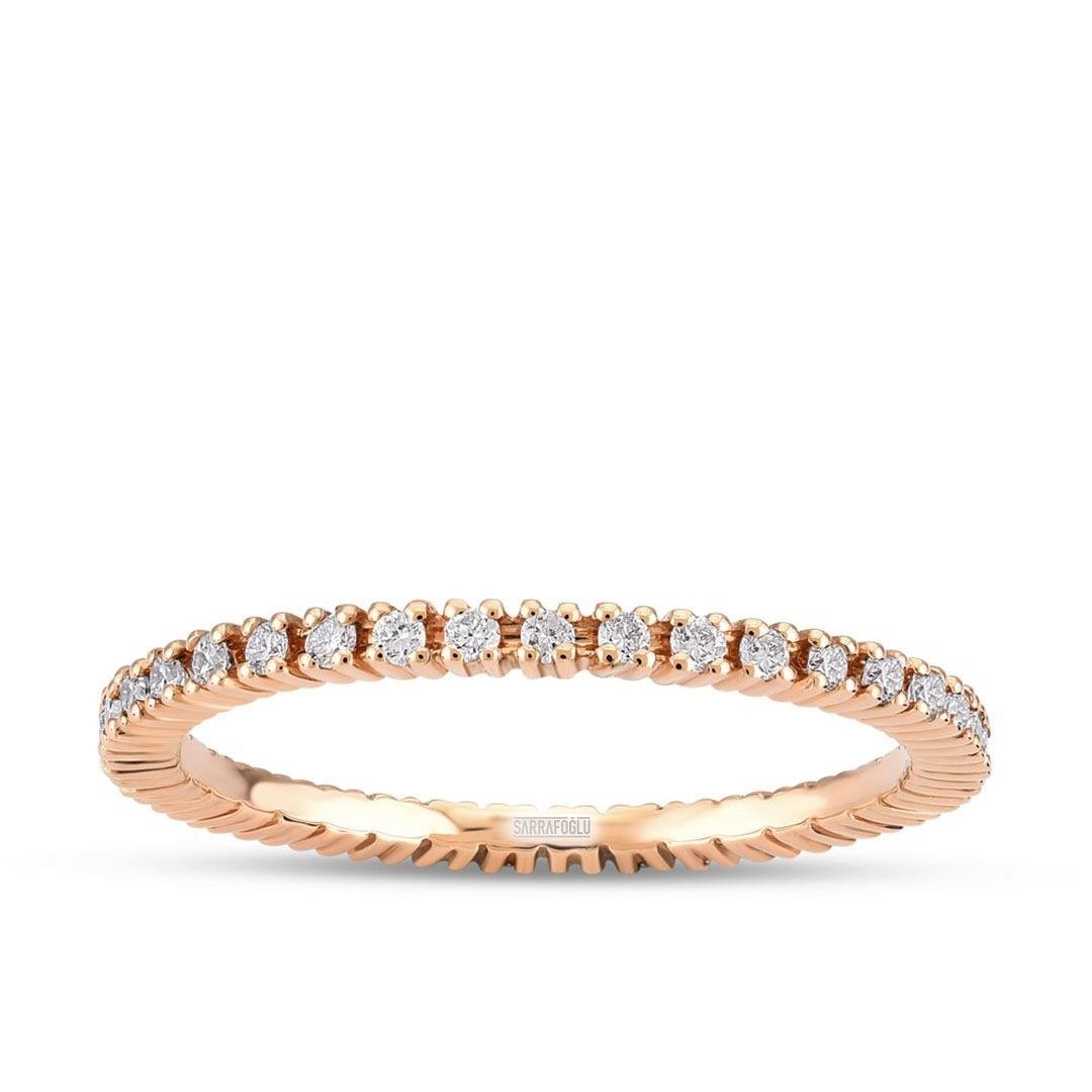 0.50 Karat Tamtur Taşlı Yüzük