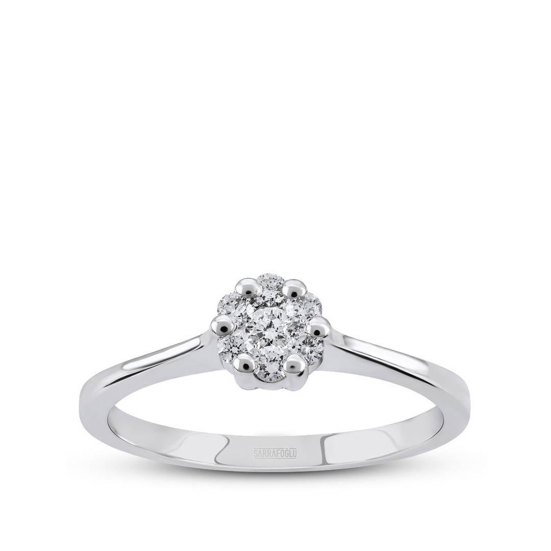 0.17 Karat Fleur Pırlanta Yüzük
