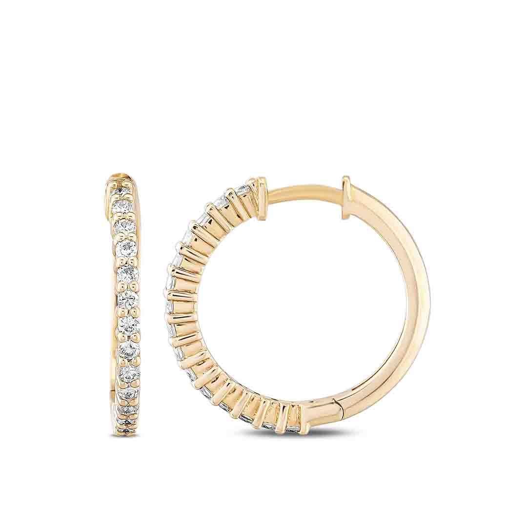 0.55 Karat Halka Küpe