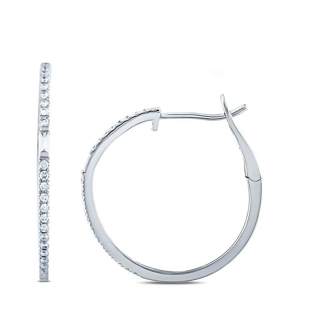 0.25 Karat Halka Küpe