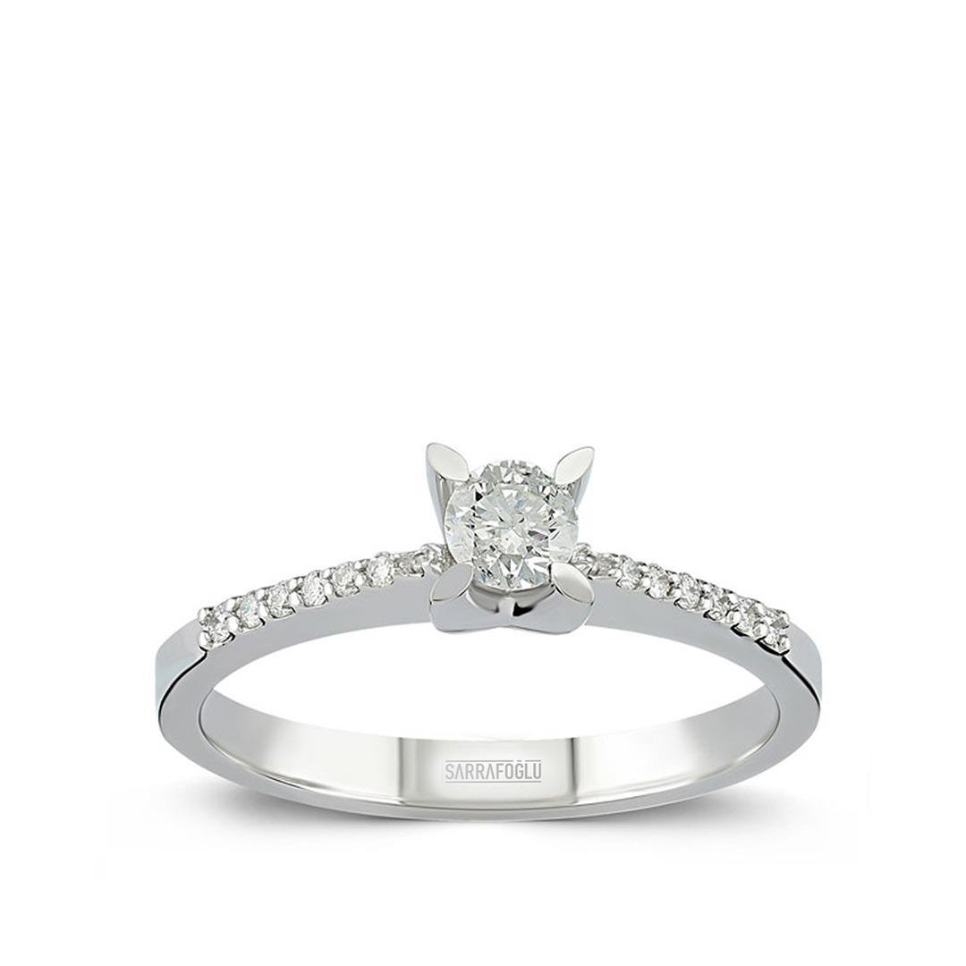 0.30 Karat Talya Tektaş Pırlanta Yüzük