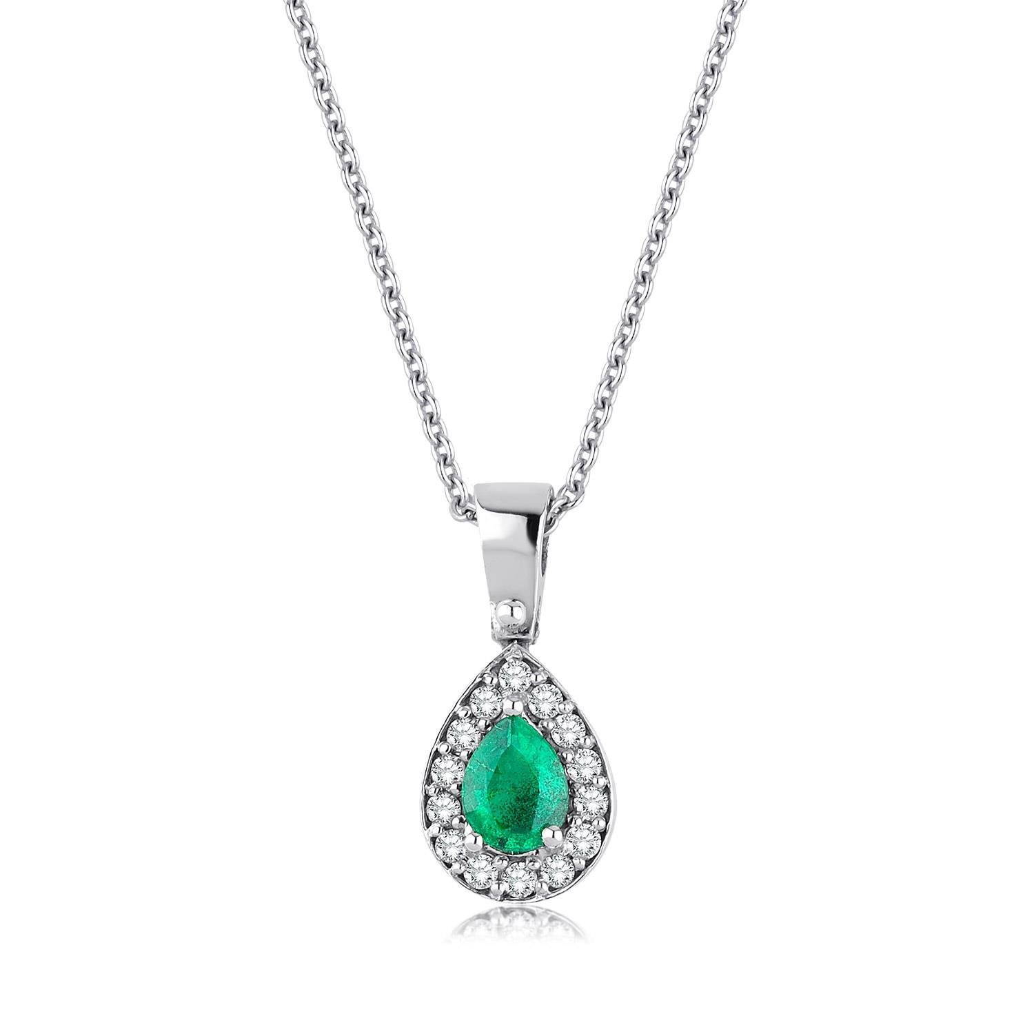 0.40 Karat Renkli Taşlı Kolye