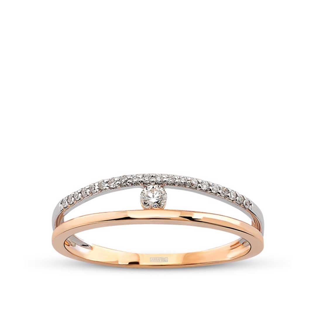 0.21 Karat Tasarım Yüzük