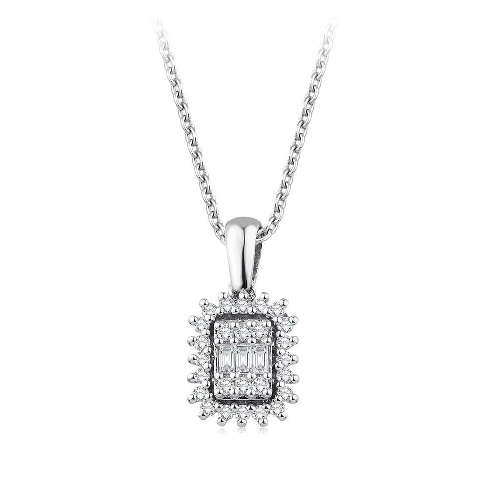 0.25 Karat Baget Kolye