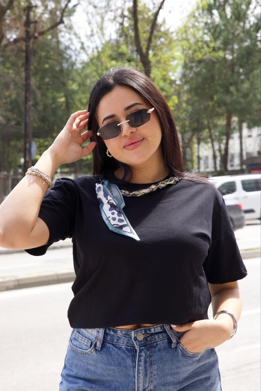 Beyaz Orjinal Marka Tshirt - 1239