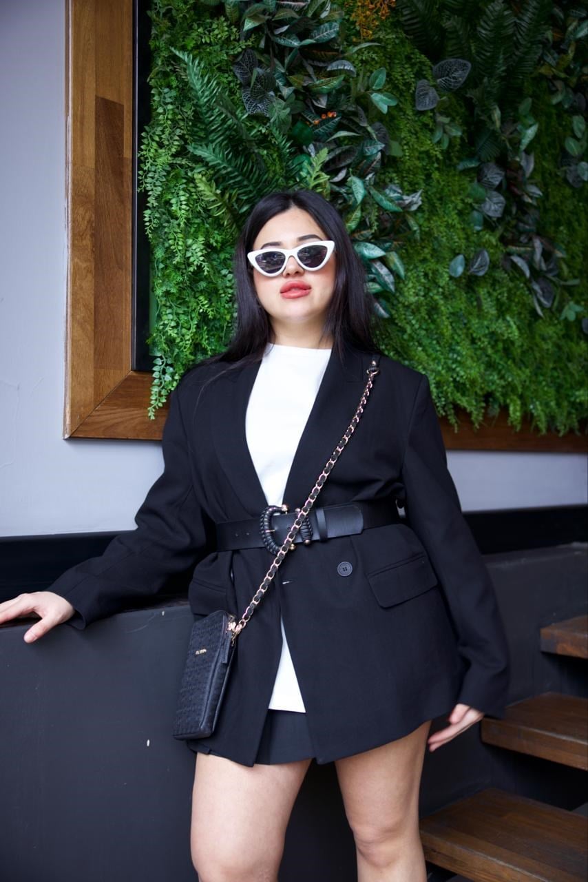 Siyah Blazer Ceket - 1196
