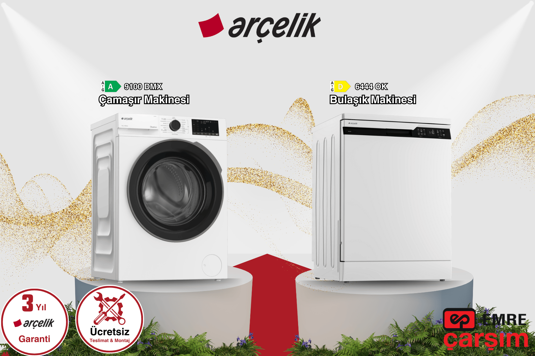 ARÇELİK 9100 DMX & 6444 OK