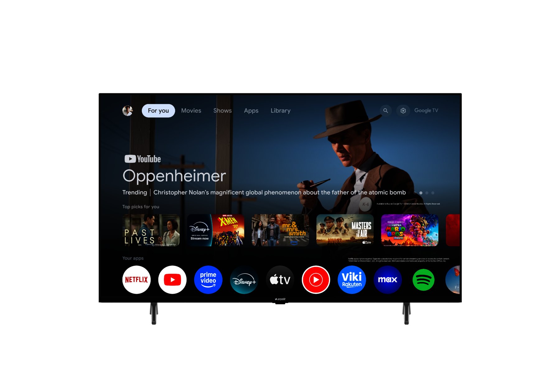 ARÇELİK A55 E 795 B Google TV