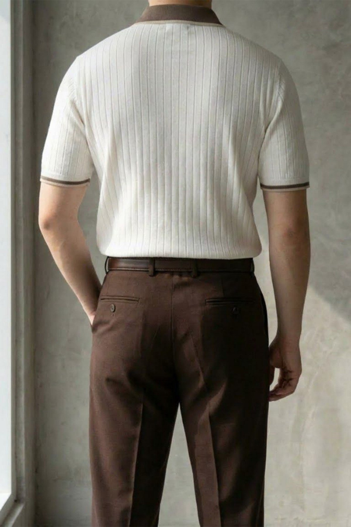 Old Money Premium Kısa Kollu Erkek Polo Yaka Triko T-Shirt