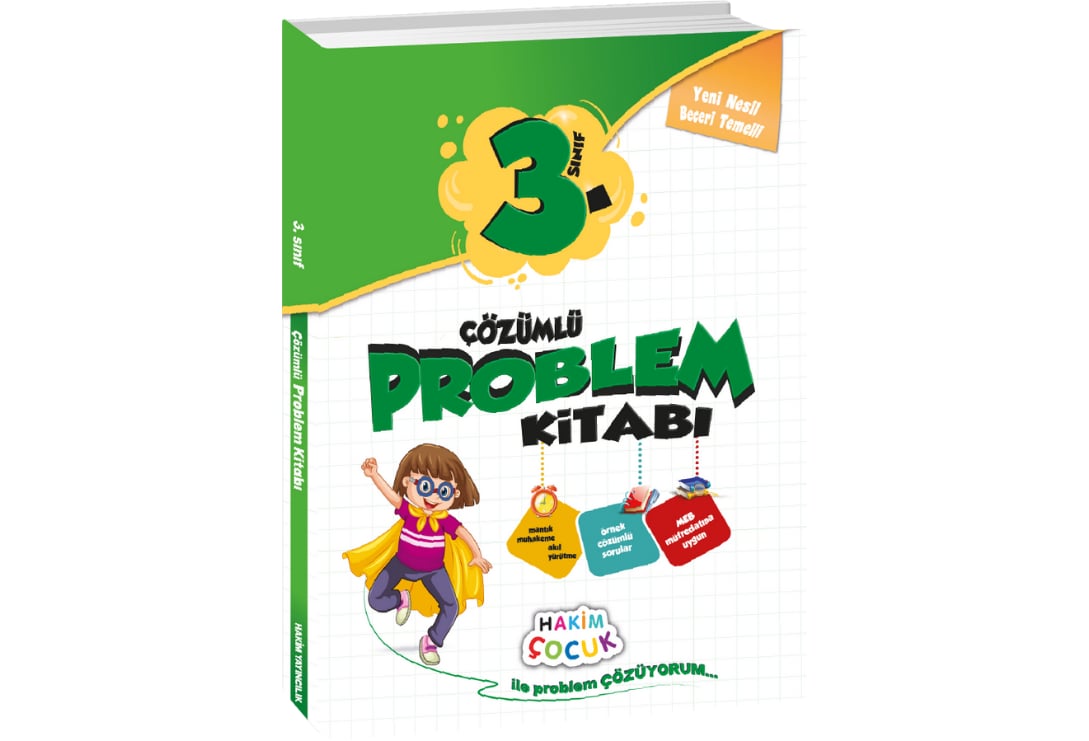 3. Sınıf Çözümlü Problem Kitabı