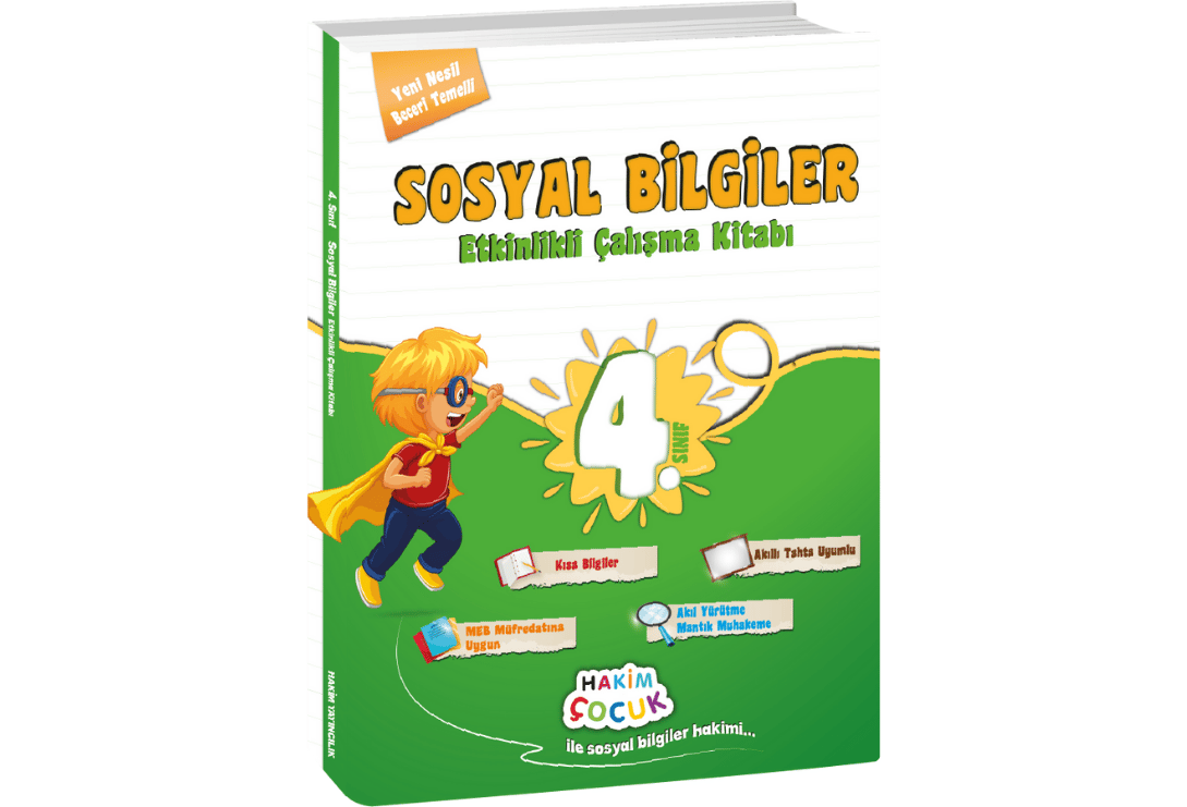 4. Sınıf Sosyal Bilgiler Etkinlikli Çalışma Kitabı