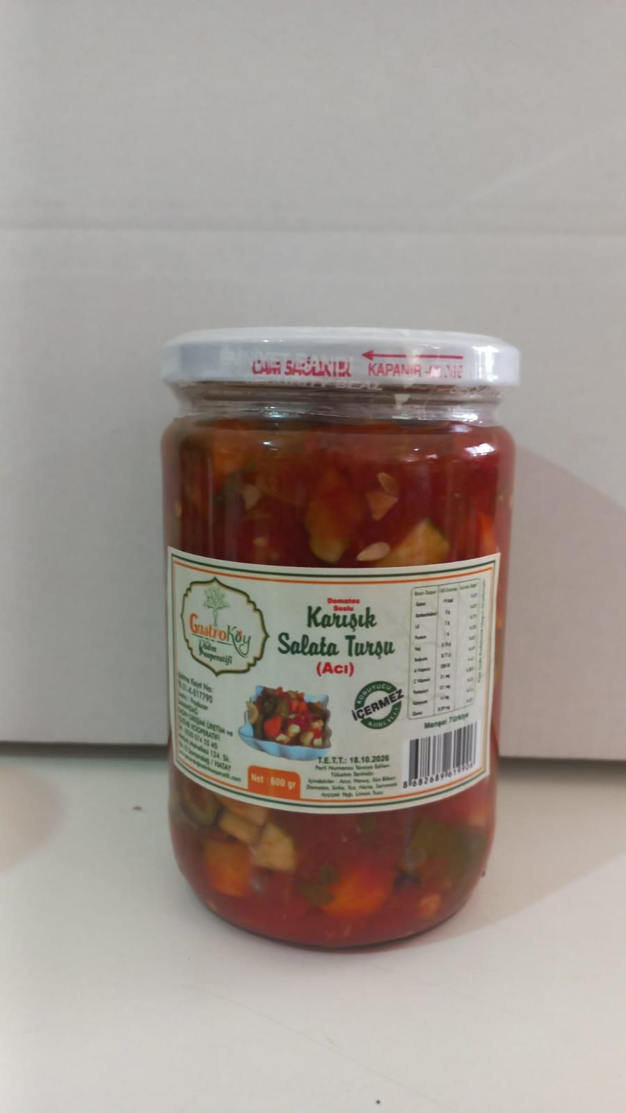 Karışık Salata Turşusu (600gr)