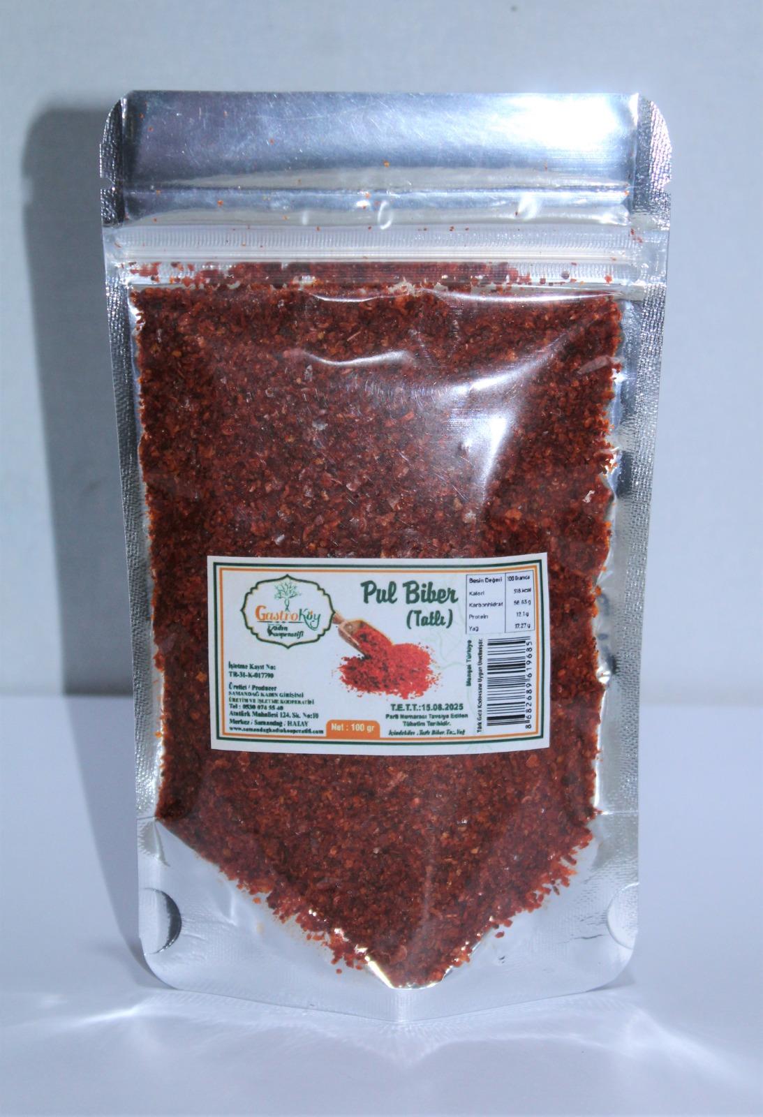 Tatlı Pul Biber (100gr)