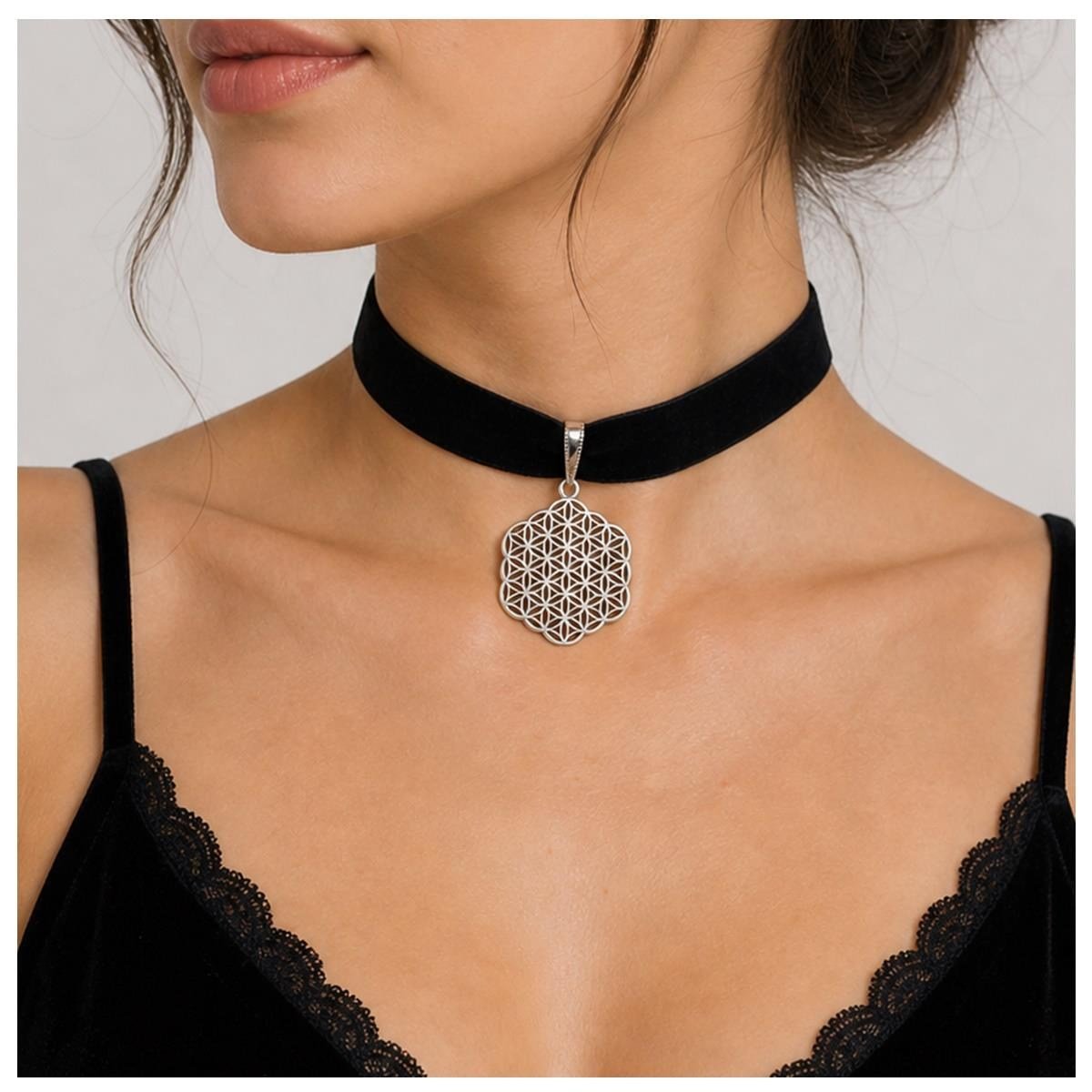 Flower of Life Kadın Choker