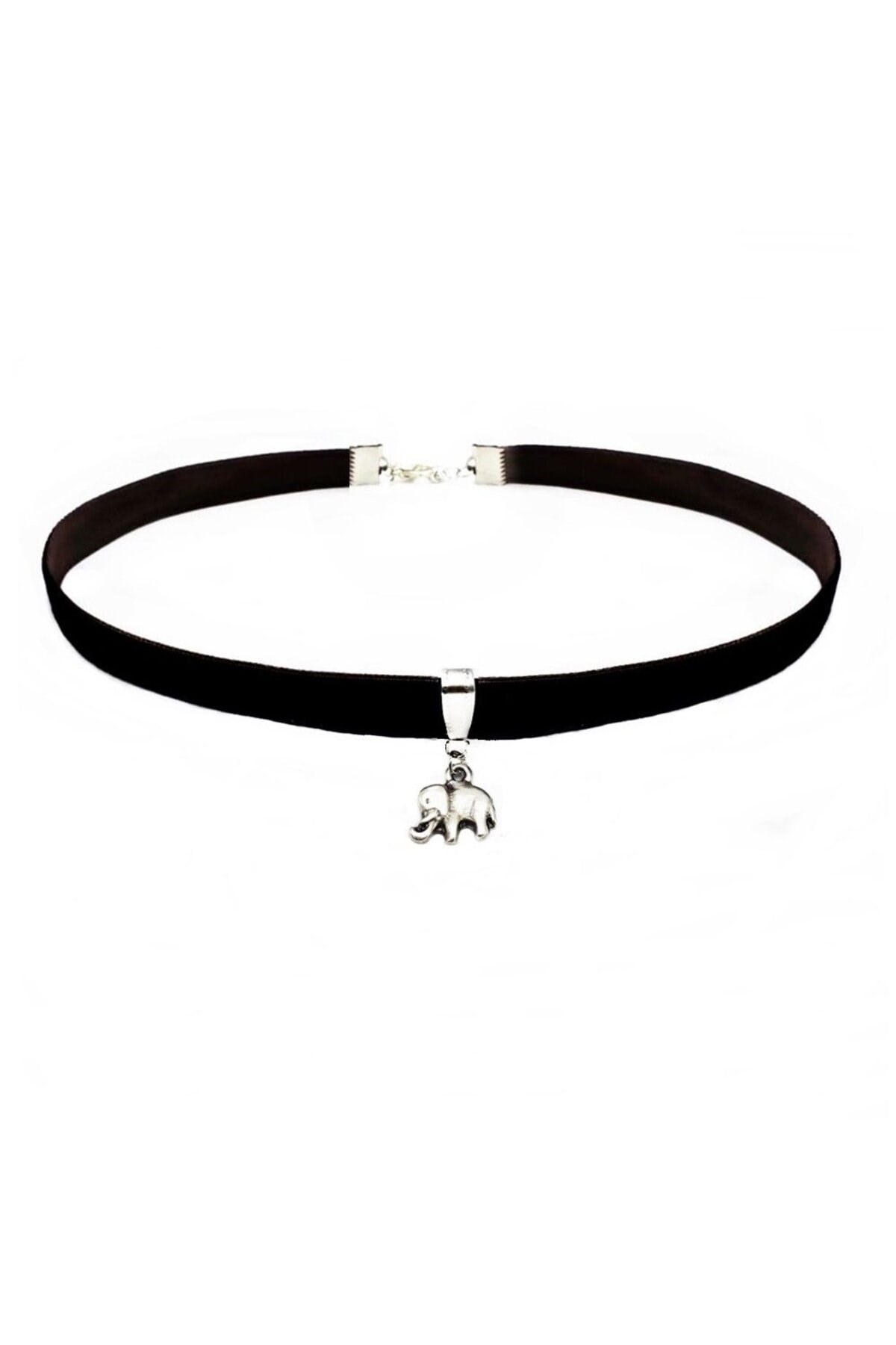 Gümş Renk Fil Choker Kadın Choker