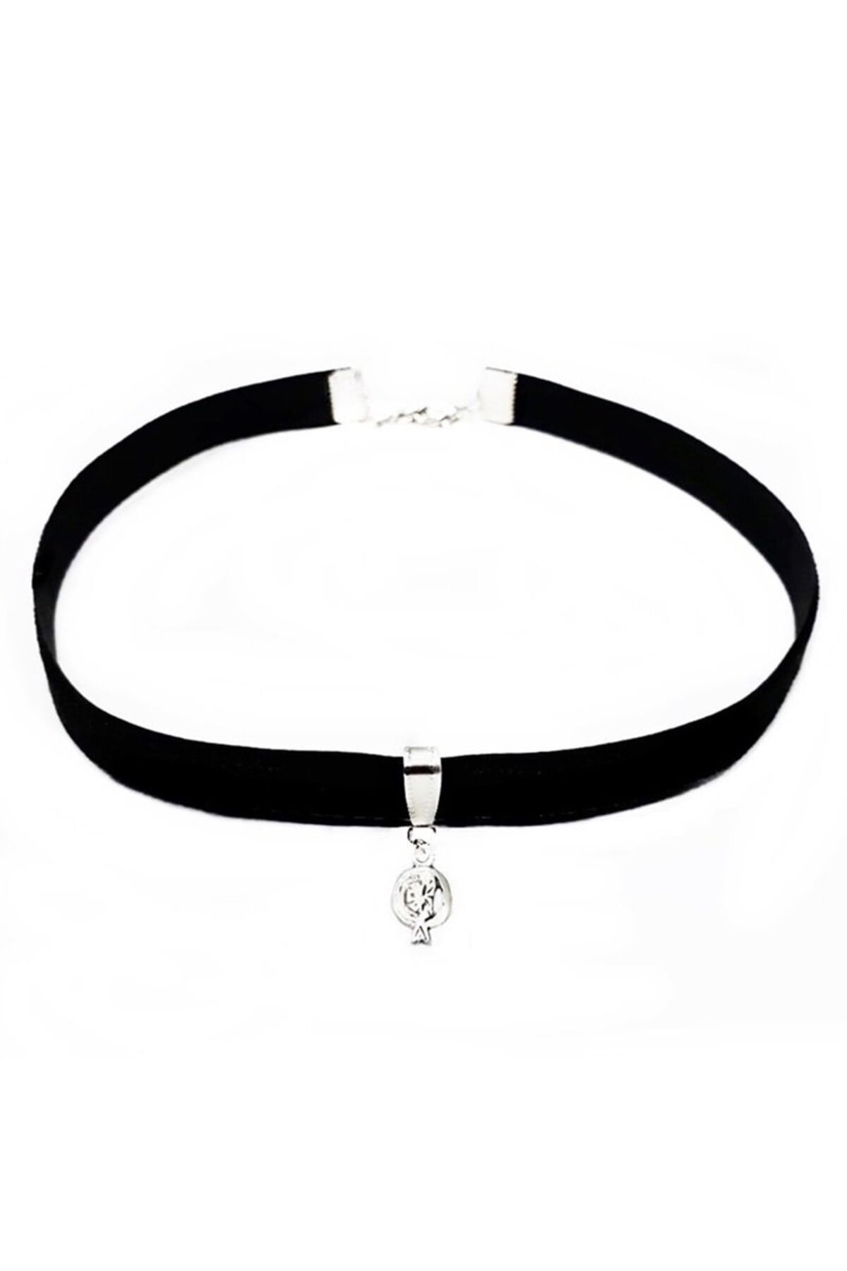 Gümüş Kaplama Kadın Nar Choker Kolye