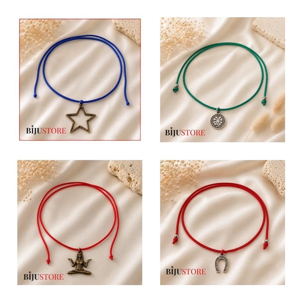 Karışık Renk - 4 Adet - Kadın Choker