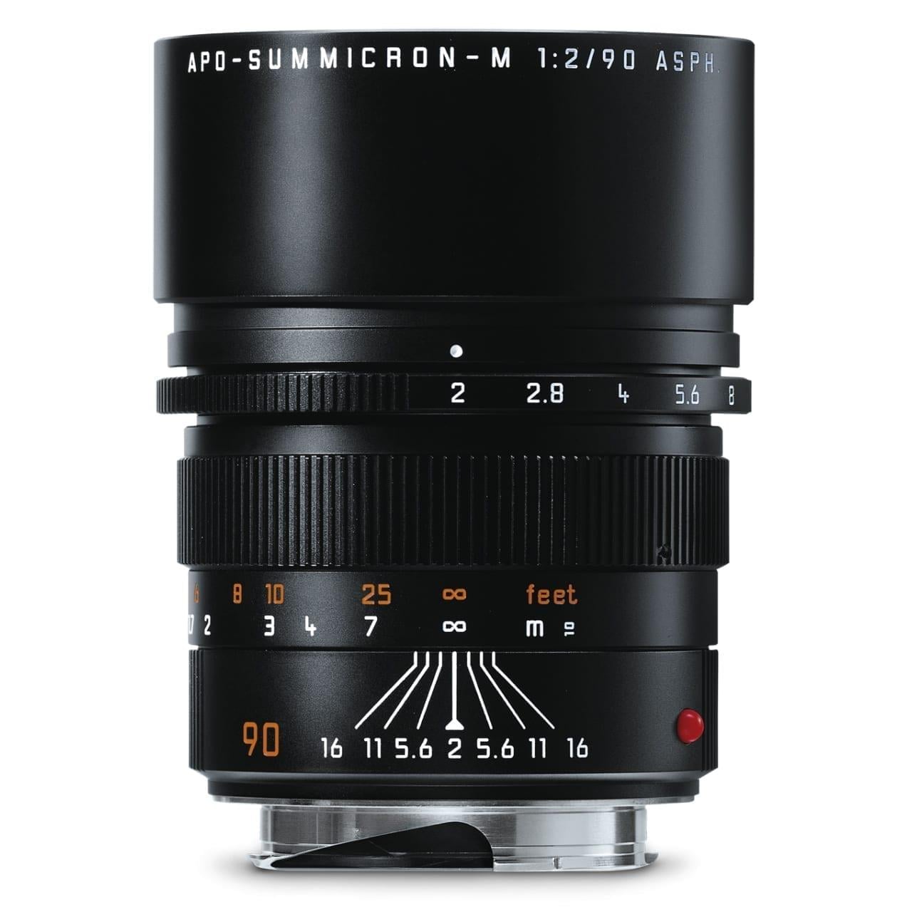Leica Apo-Summicron-M 90Mm F/2 Asph., Black Anodized Finish
