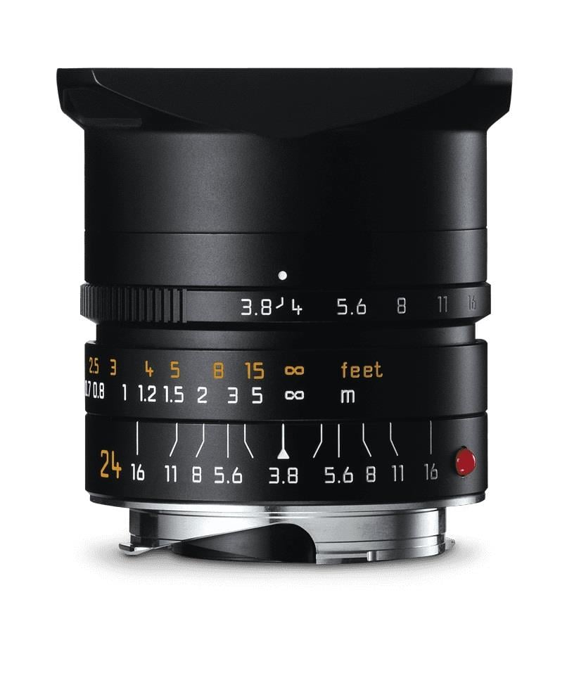 Leica Elmar-M 24Mm F/3.8 Asph., Black Anodized Finish
