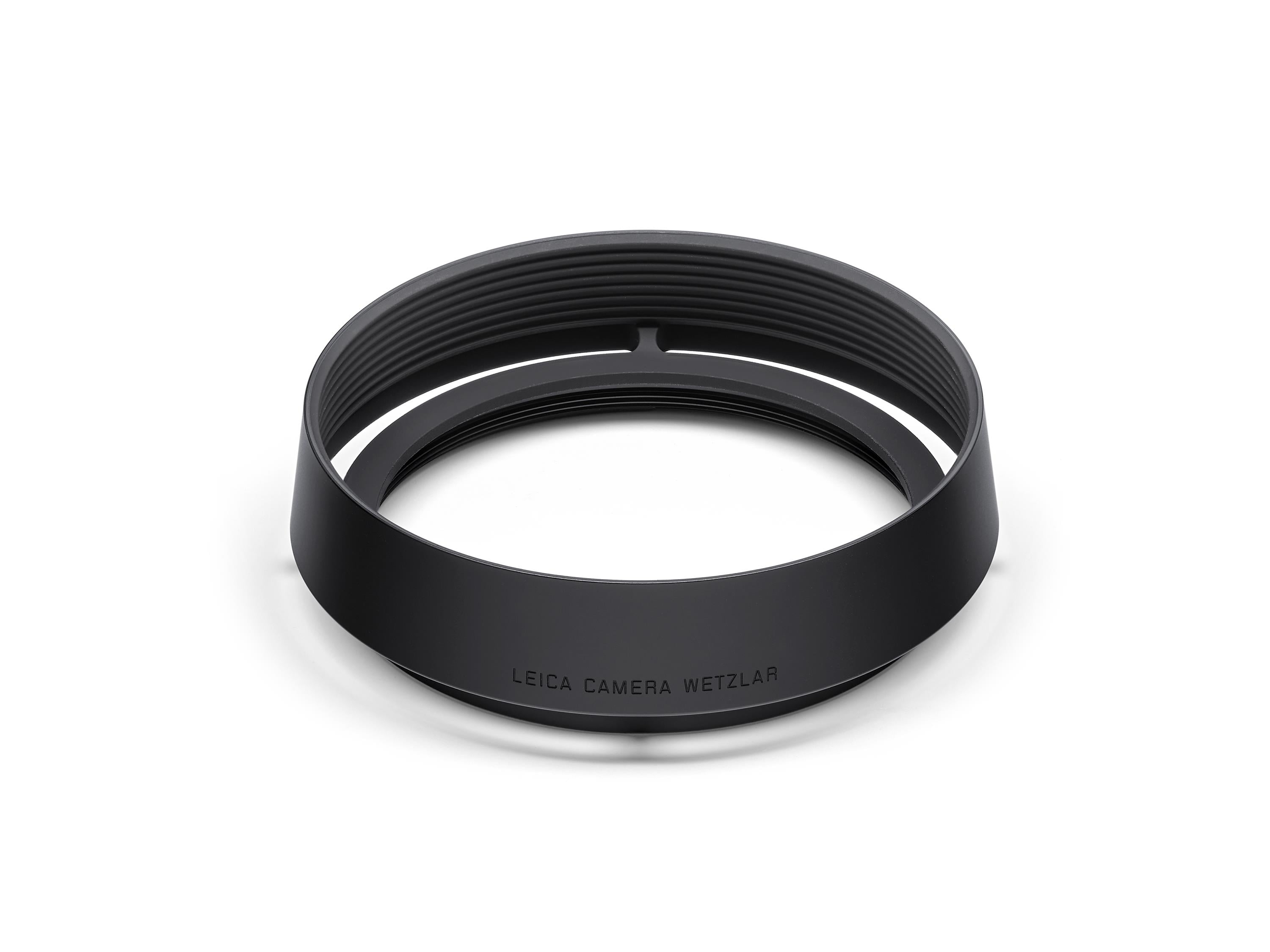 Leica Q3 Lens Hood, round,alumin. ,black