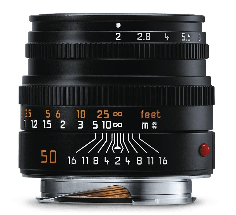 Leica Summicron-M 50Mm F/2, Black Anodized Finish