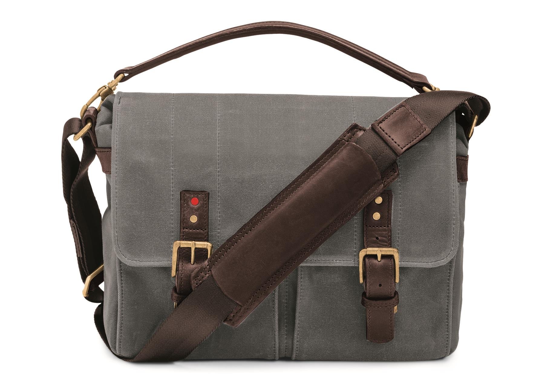 Ona Bag, Prince For Leica, Canvas, Smoke