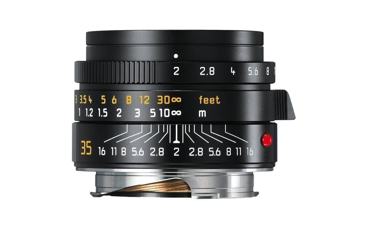 SUMMICRON-M 35 f/2 ASPH., black anodized finish